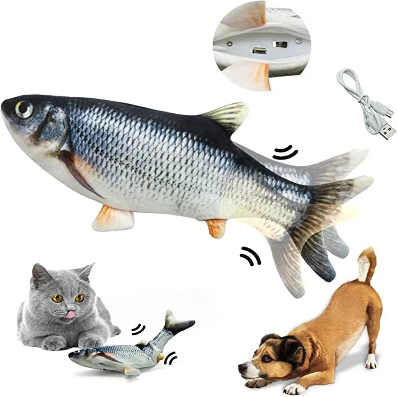 Realistic Pet Fish Interactive Electric Floppy Toy