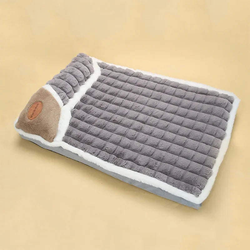 Detachable and Washable Pet Fluffy Warm Cushion