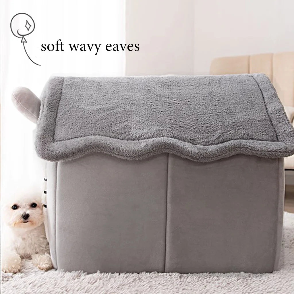 Washable Foldable Pet Seeping Bed House